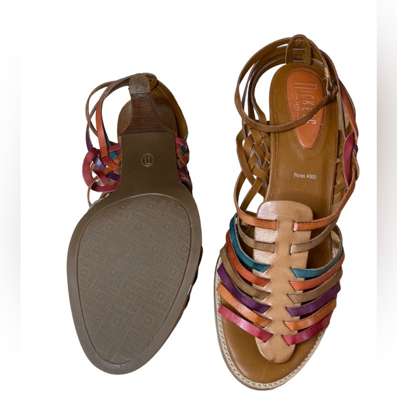 Earth tone Strap Sandals - Picture 3 of 8